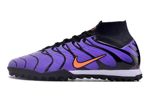 Chuteira Society Nike Air Zoom Mercurial Superfly 9 Elite TF Roxa 