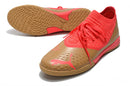 Chuteira Futsal Puma Future Z 1.3 IC Dourada e Laranja "Neymar Dream Chaser"