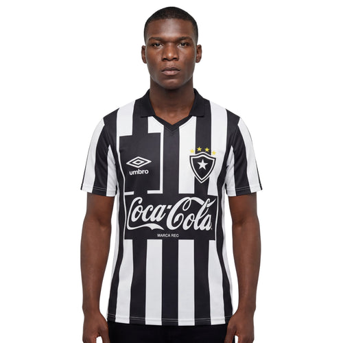 Camisa Botafogo Retrô 1997 - Preta e Branca