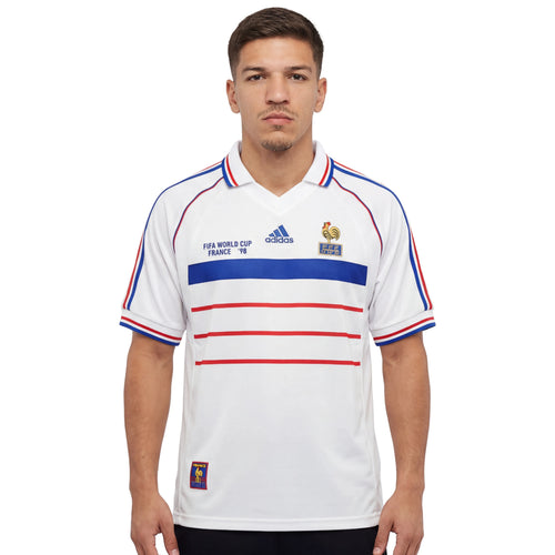 Camisa França Away 1998 Retrô - Branca