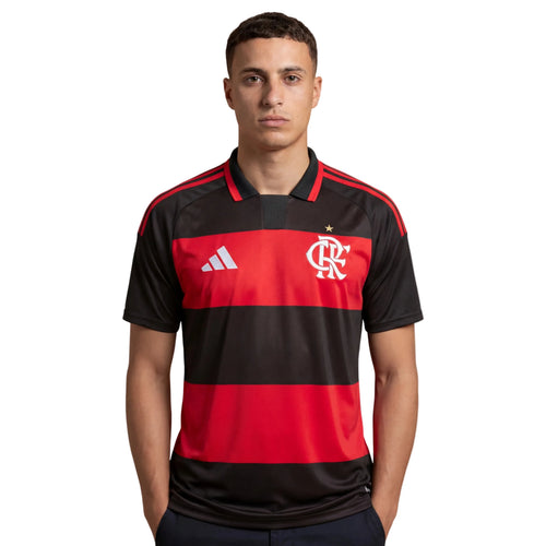 Camisa Flamengo Home 26/27 - Preta e Vermelha