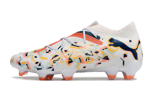 Chuteira Campo Puma Future 7 FG Branca 