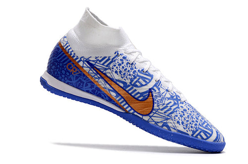 Chuteira Futsal Nike Air Zoom Mercurial Superfly 9 Elite IC Azul 