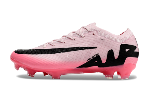 Chuteira Campo Nike Air Zoom Mercurial Vapor 15 Elite FG Rosa e Preto 