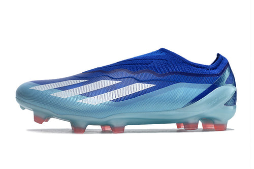 Chuteira Campo Adidas X CrazyFast.1 LL FG Azul 