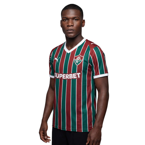 Camisa Fluminense Home 26/27 - Vinho e Verde