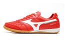 Chuteira Futsal Mizuno Morelia Sala IC Vermelha e Branca