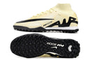 Chuteira Society Nike Air Zoom Mercurial Superfly 9 Elite TF Bege e Preta "Mad Ready Pack"