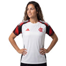 Camisa Flamengo Feminina Away 25/26 - Branca
