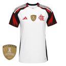 Camisa Flamengo Feminina Away 25/26 - Branca