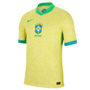 Camisa Brasil Home Feminina 2024 - Amarela - Tam: M