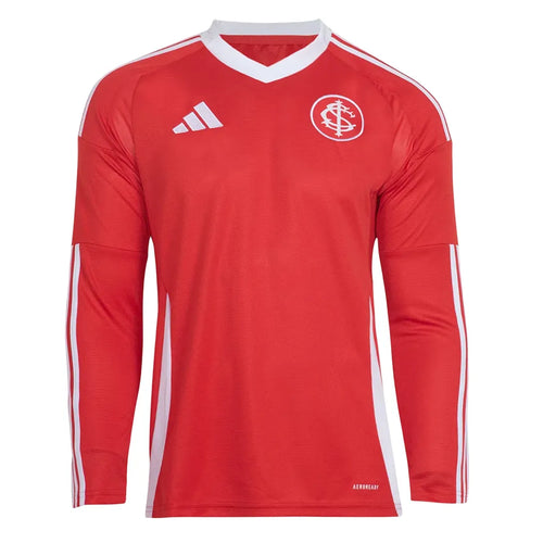 Camisa Internacional Home 25/26 Manga Longa - Vermelha
