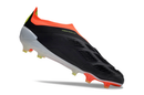 Chuteira Campo Adidas Predator LL Elite FG Preta, Laranja e Branco "Solar Energy"