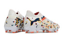Chuteira Campo Puma Future 7 FG Branca "Creativity Pack"
