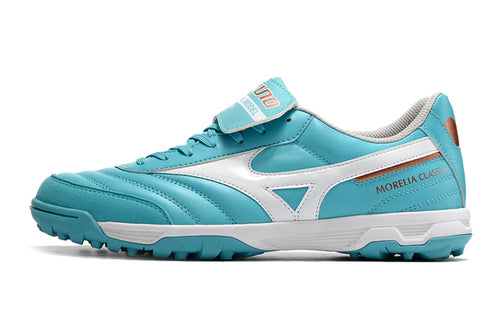 Chuteira Society Mizuno Morelia 3 TF Azul 