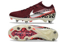 Chuteira Campo Nike Air Zoom Mercurial Vapor 16 Elite SG (Vinho, prata e branco)