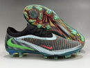 Chuteira Campo Nike Phantom GX III (preta, verde e vermelha)