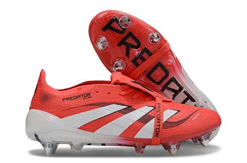 Chuteira Campo PREDATOR ACCURACY+ 25 SG BOOTS (Vermelho e branco)