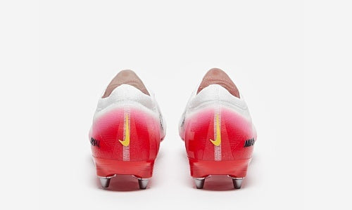 Chuteira Campo Nike Air Zoom Mercurial Vapor 16 Elite SG (Rosa, branco e preto)