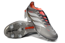 Chuteira Campo PREDATOR ACCURACY+  26 SG BOOTS (Prata e branco)