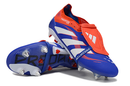 Chuteira Campo PREDATOR ACCURACY+ 25 SG BOOTS (Branco, azul e vermelho)