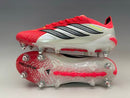 Chuteira Campo PREDATOR ACCURACY+  26 SG BOOTS (Vermelho, preto e branco)