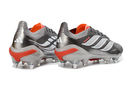 Chuteira Campo PREDATOR ACCURACY+  26 SG BOOTS (Prata e branco)
