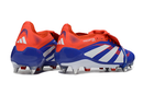 Chuteira Campo PREDATOR ACCURACY+ 25 SG BOOTS (Branco, azul e vermelho)