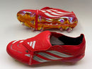 Chuteira Campo Adidas Predator Accuracy (Vermelha e cinza)