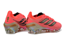 Chuteira Campo PREDATOR ACCURACY+  26 SG BOOTS (Preto, prata e rosa)