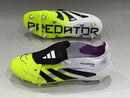 Chuteira Campo PREDATOR ACCURACY+ SG BOOTS (Verde limão e preto)
