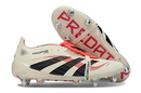 Chuteira Campo PREDATOR ACCURACY+ 25 SG BOOTS (Branco, vermelho e preto)