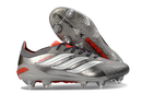 Chuteira Campo PREDATOR ACCURACY+  26 SG BOOTS (Prata e branco)