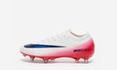 Chuteira Campo Nike Air Zoom Mercurial Vapor 16 Elite SG (Rosa, branco e preto)