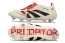Chuteira Campo PREDATOR ACCURACY+ 25 SG BOOTS (Branco, vermelho e preto)