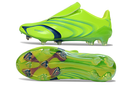 Chuteira Campo Adidas Messi-Inspired F50 TUNiT Remake (Verde limão)