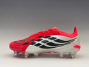 Chuteira Campo PREDATOR ACCURACY+  26 SG BOOTS (Vermelho, preto e branco)
