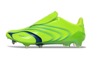 Chuteira Campo Adidas Messi-Inspired F50 TUNiT Remake (Verde limão)