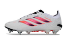 Chuteira Campo PREDATOR ACCURACY+  26 SG BOOTS (Preto, branco e rosa)