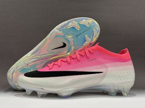 Chuteira Campo Nike Air Zoom Mercurial Vapor 17 (rosa, preto e branco)